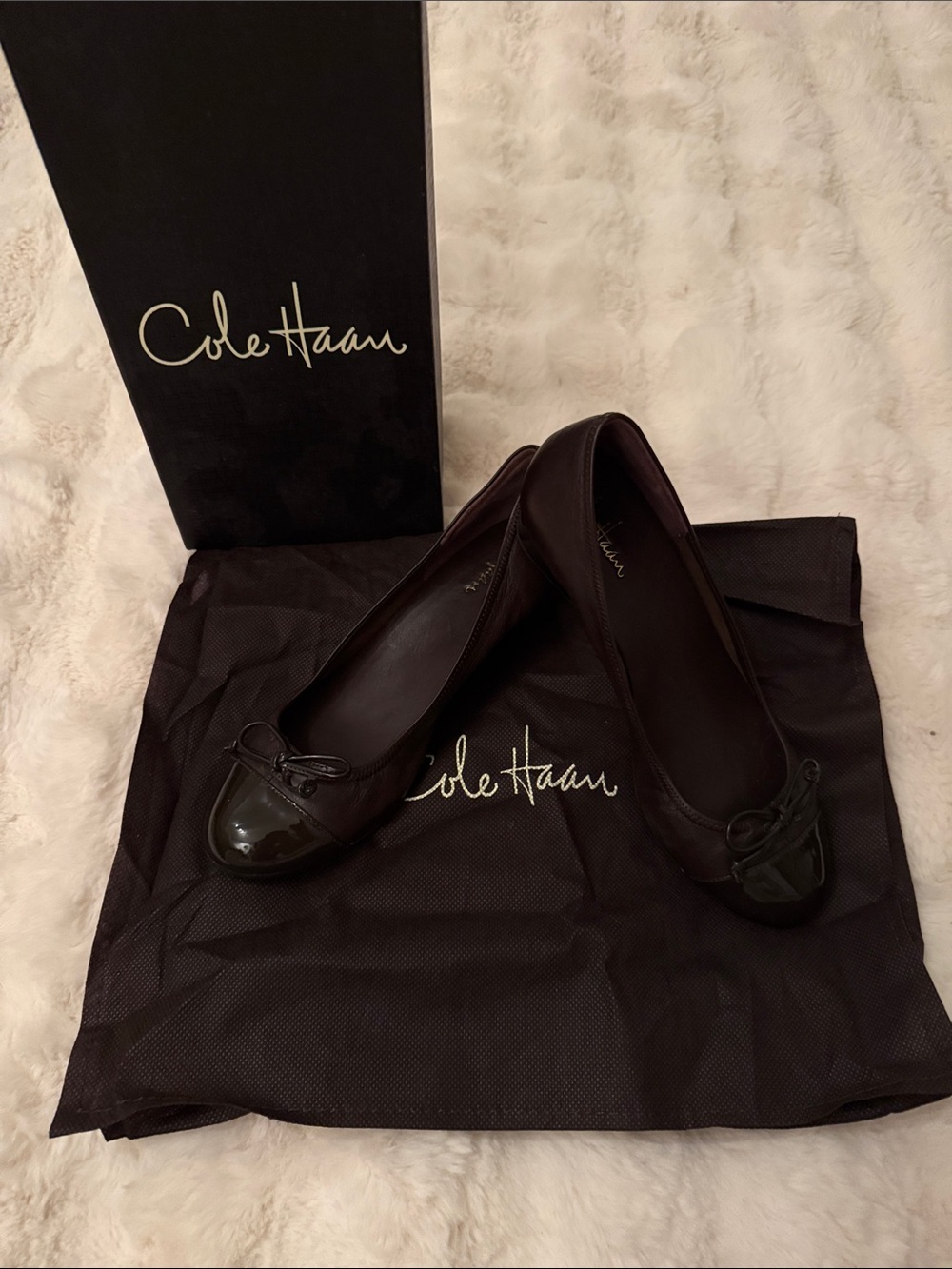 Cole Haan brown nike air wedge shoes